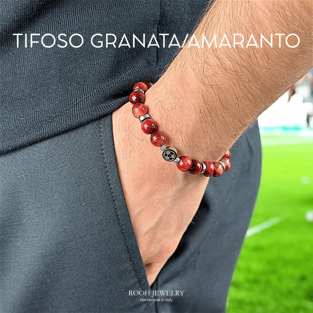 Tifoso Granata/Amaranto - Rooh Jewelry