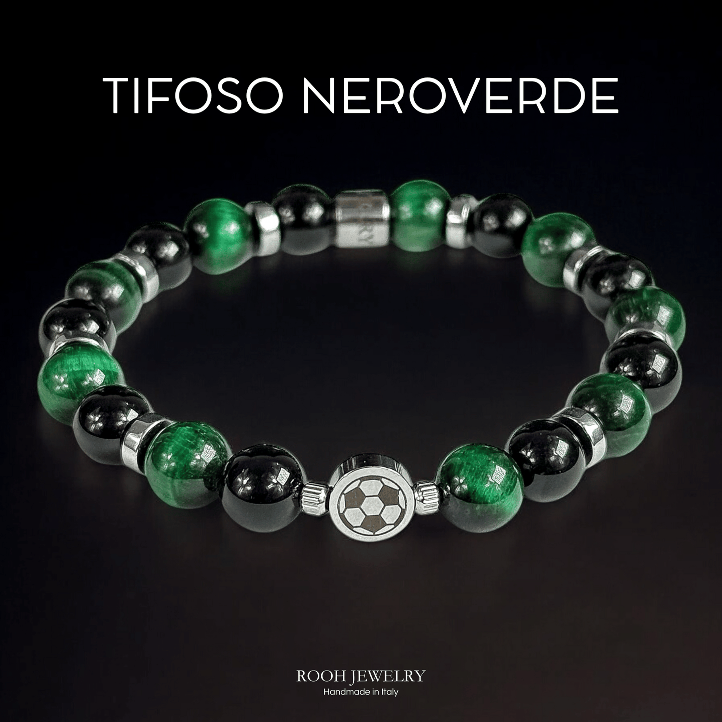 Tifoso Neroverde - Rooh Jewelry