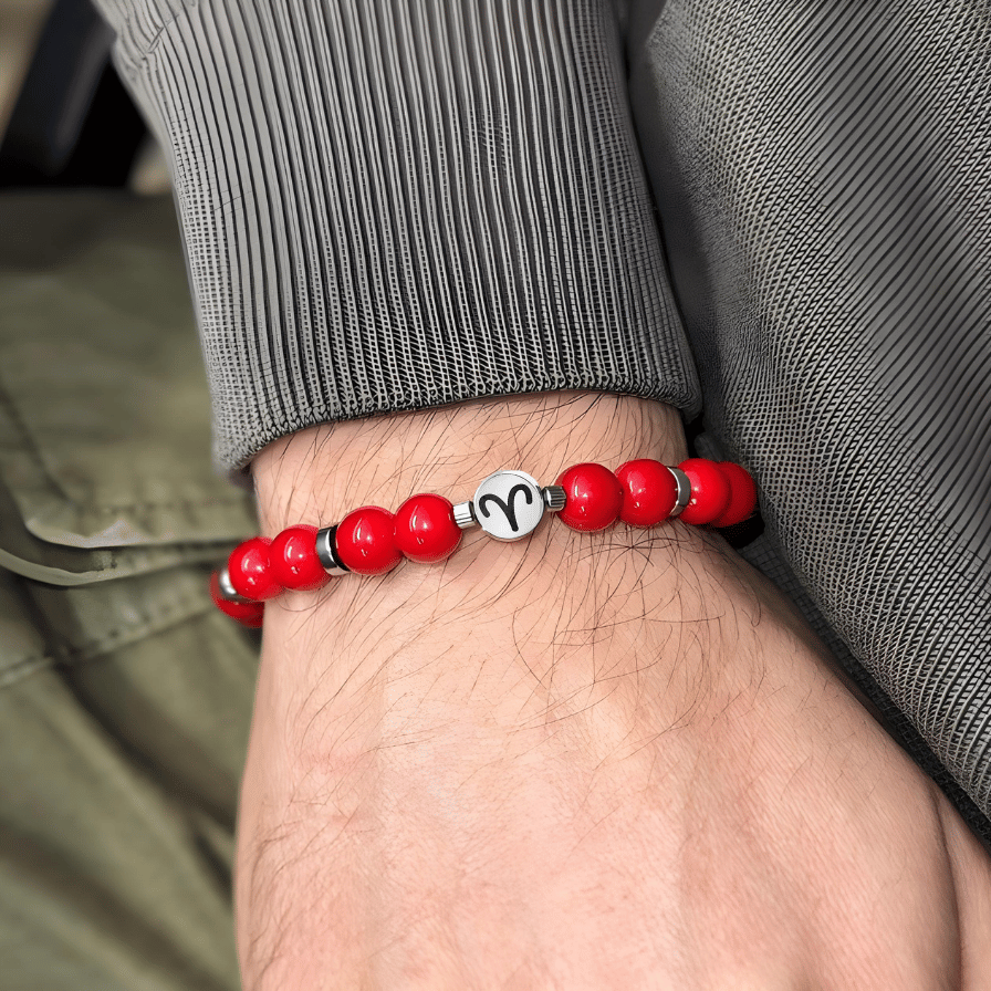 Ariete – Bracciale Zodiacale con Bigliettino del Segno