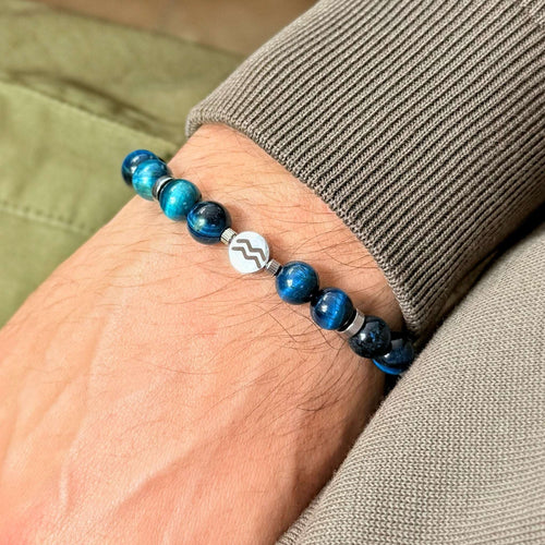 Acquario – Bracciale Zodiacale con Bigliettino del Segno - Rooh Jewelry