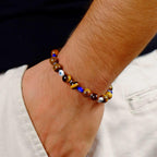 AEGIS – Bracciale Protettivo con Occhio Greco e Occhio di Tigre - Rooh Jewelry