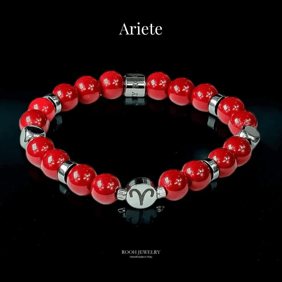 Ariete – Bracciale Zodiacale con Bigliettino del Segno - Rooh Jewelry