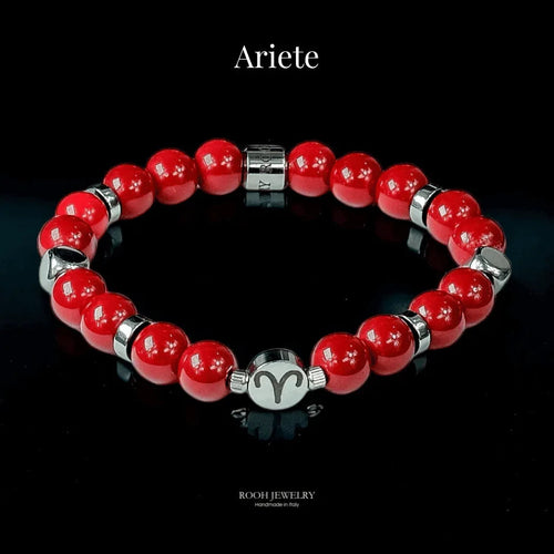 Ariete – Bracciale Zodiacale con Bigliettino del Segno - Rooh Jewelry