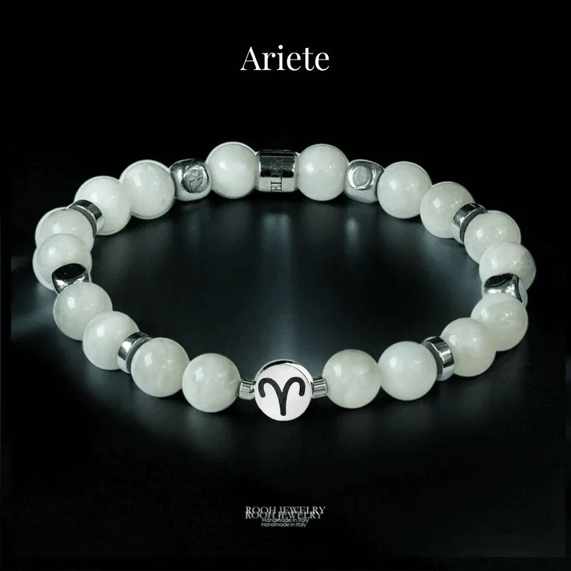 Ariete – Bracciale Zodiacale con Bigliettino del Segno - Rooh Jewelry