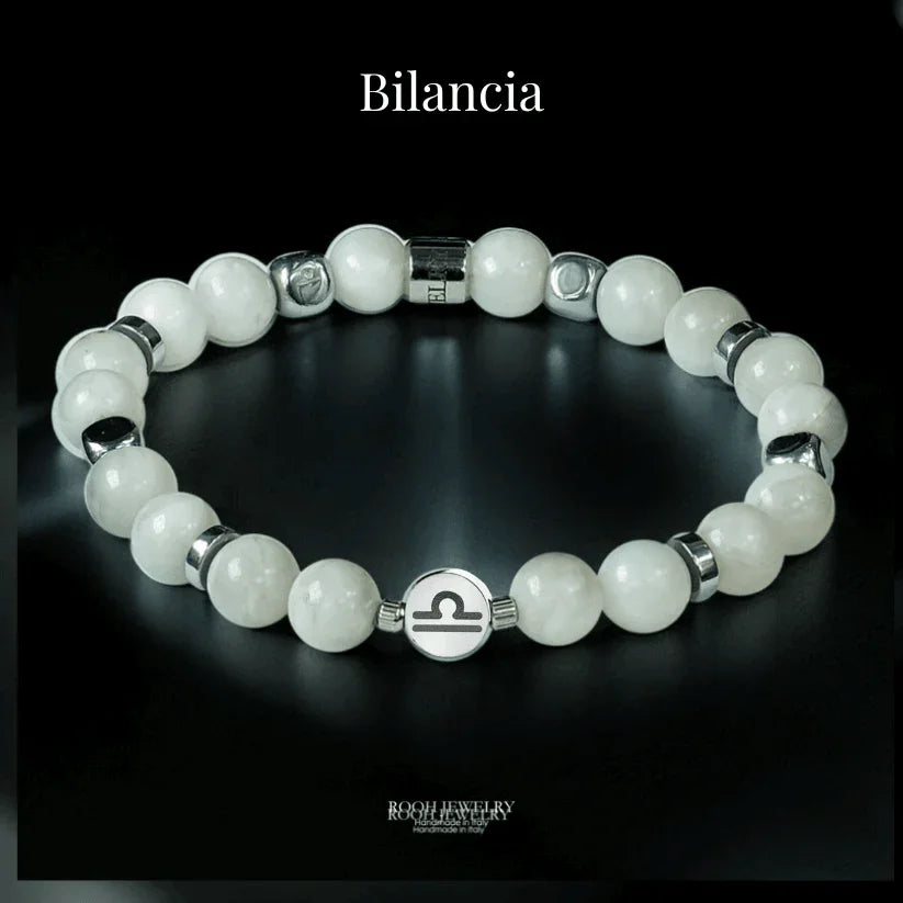 Bilancia – Bracciale Zodiacale con Bigliettino del Segno - Rooh Jewelry
