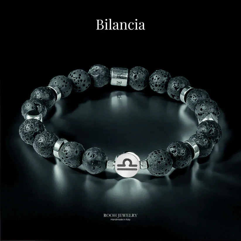 Bilancia – Bracciale Zodiacale con Bigliettino del Segno - Rooh Jewelry
