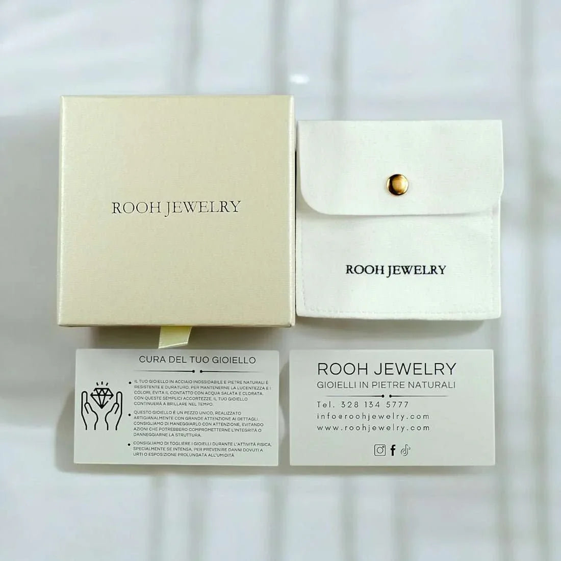 BOX CANCRO COLLANA & BRACCIALE - Rooh Jewelry