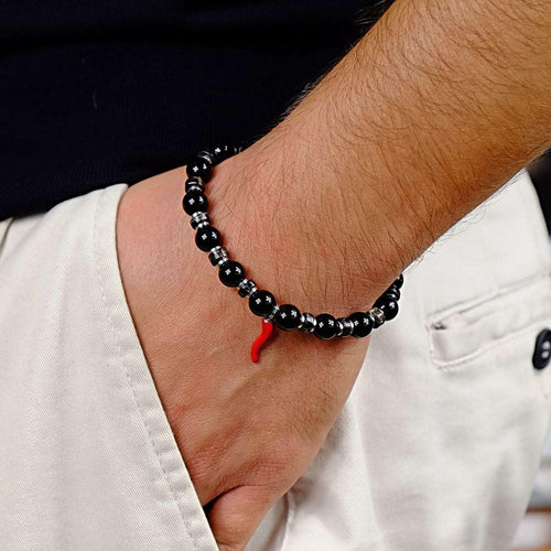 BUONA SORTE – Bracciale Protettivo con Cornetto Portafortuna - Rooh Jewelry