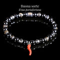 BUONA SORTE – Bracciale Protettivo con Cornetto Portafortuna - Rooh Jewelry