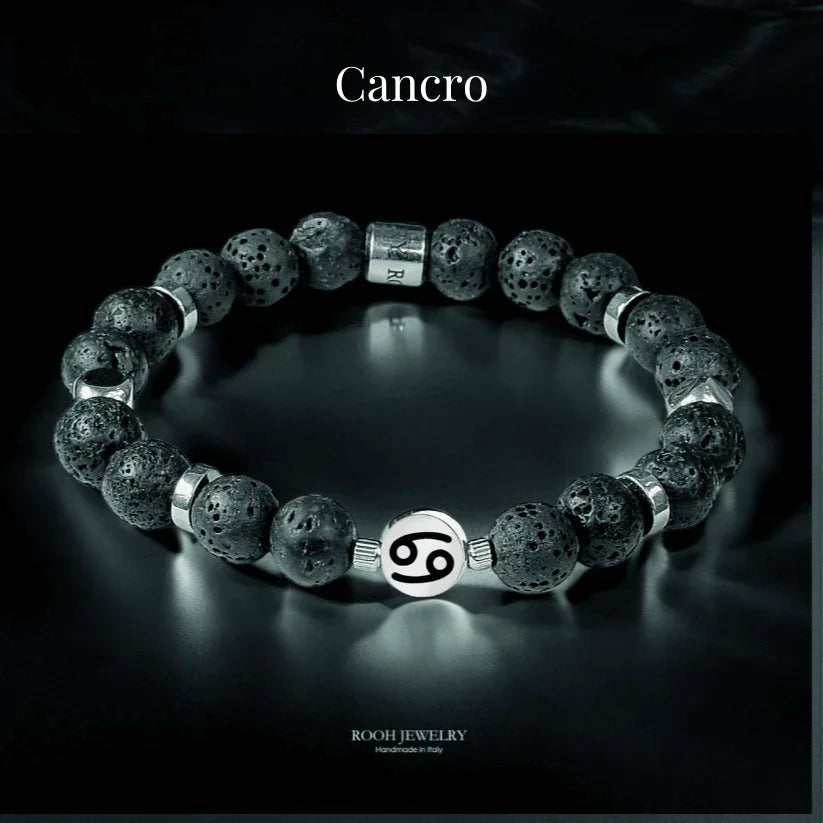 Cancro – Bracciale Zodiacale con Bigliettino del Segno - Rooh Jewelry