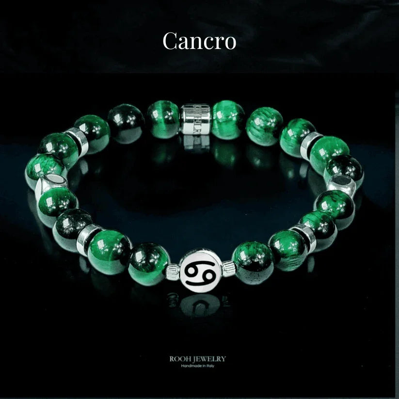 Cancro – Bracciale Zodiacale con Bigliettino del Segno - Rooh Jewelry