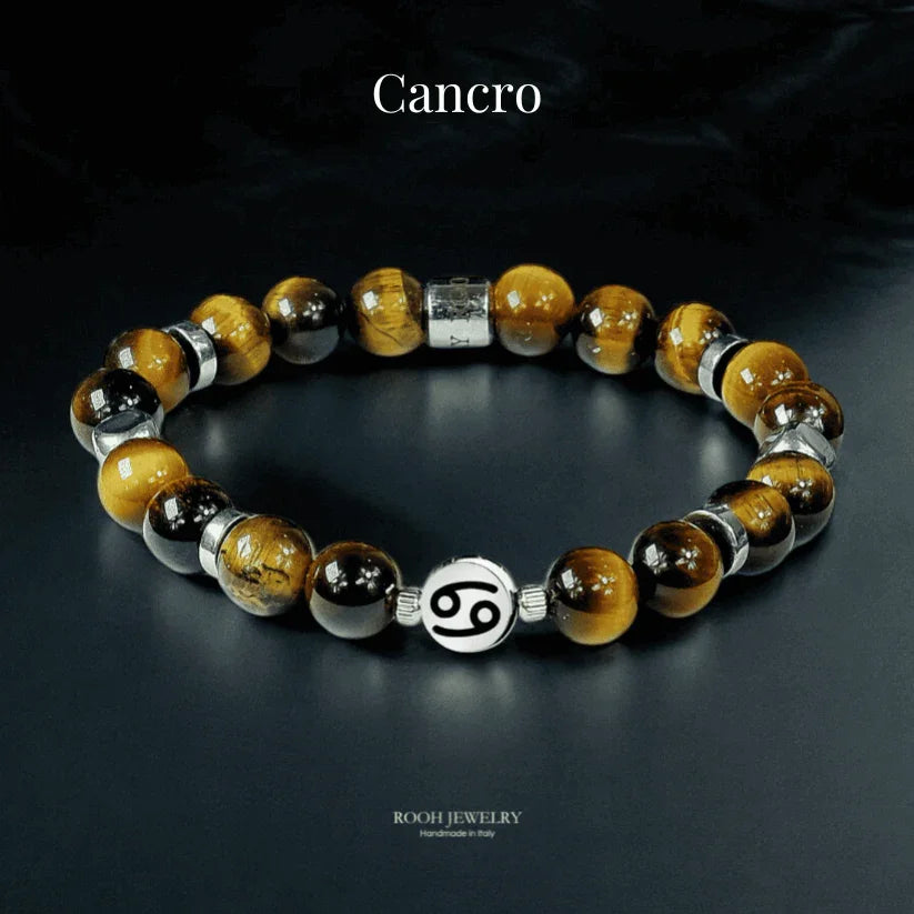 Cancro – Bracciale Zodiacale con Bigliettino del Segno - Rooh Jewelry