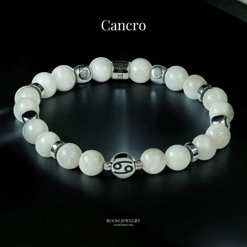 Cancro – Bracciale Zodiacale con Bigliettino del Segno - Rooh Jewelry