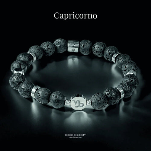 Capricorno – Bracciale Zodiacale con Bigliettino del Segno - Rooh Jewelry
