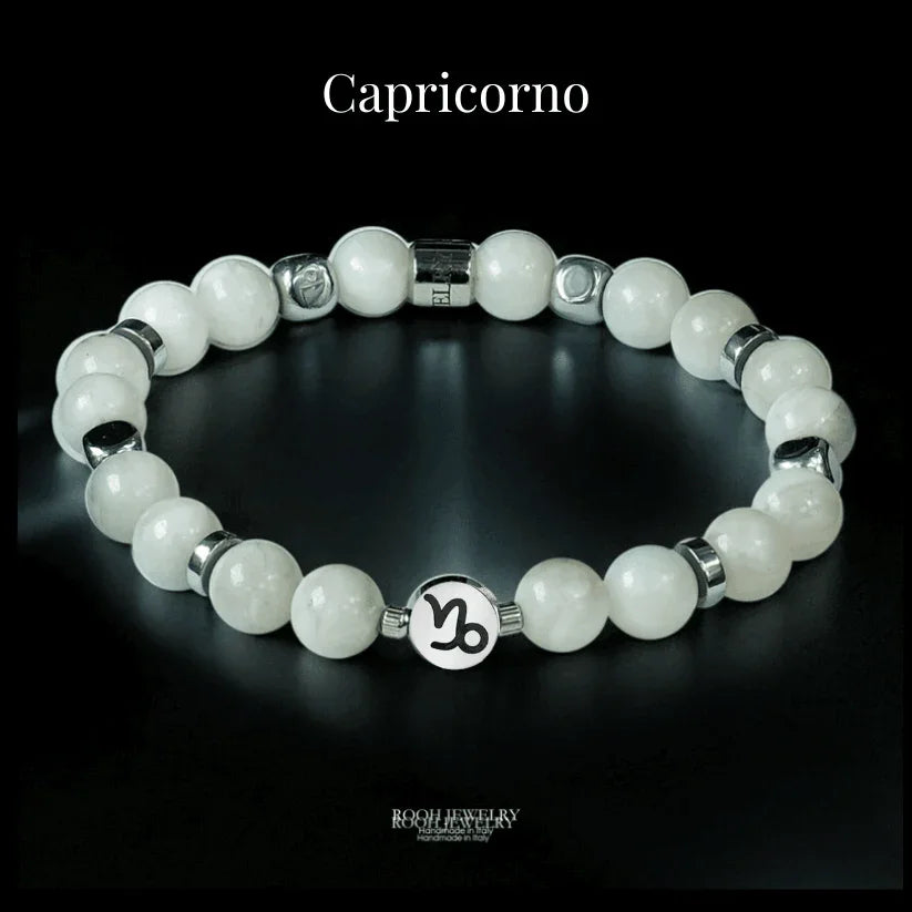 Capricorno – Bracciale Zodiacale con Bigliettino del Segno - Rooh Jewelry