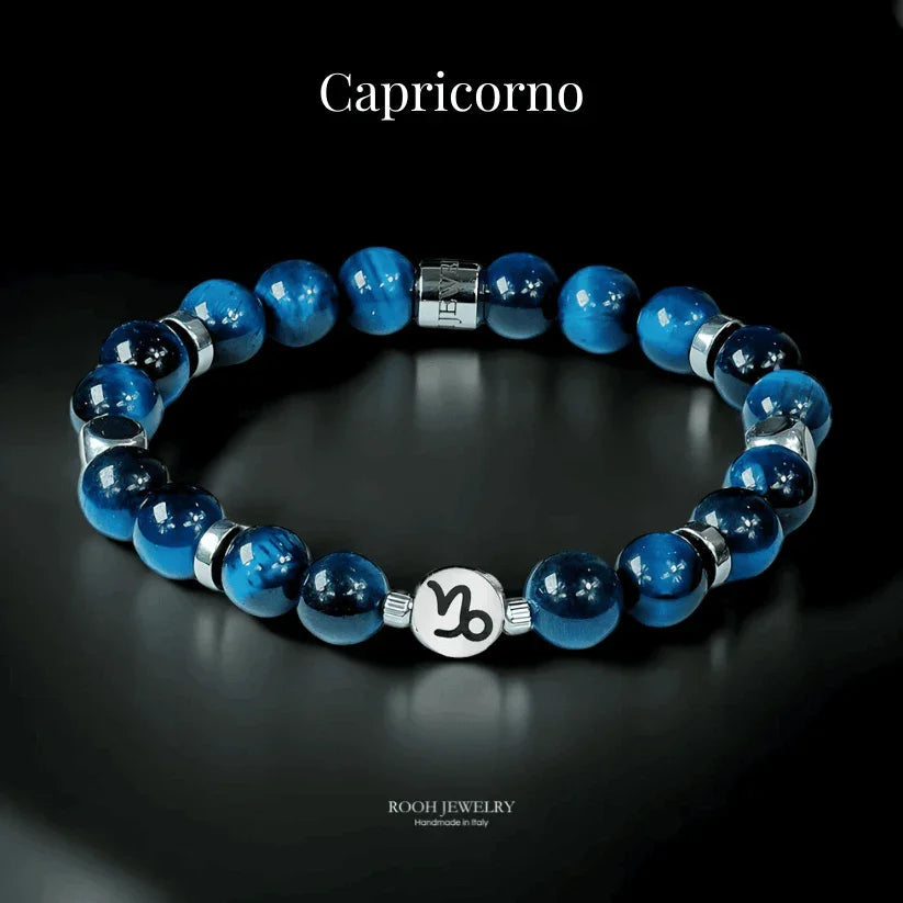 Capricorno – Bracciale Zodiacale con Bigliettino del Segno - Rooh Jewelry