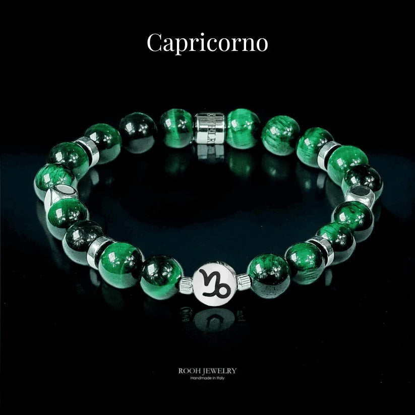 Capricorno – Bracciale Zodiacale con Bigliettino del Segno - Rooh Jewelry