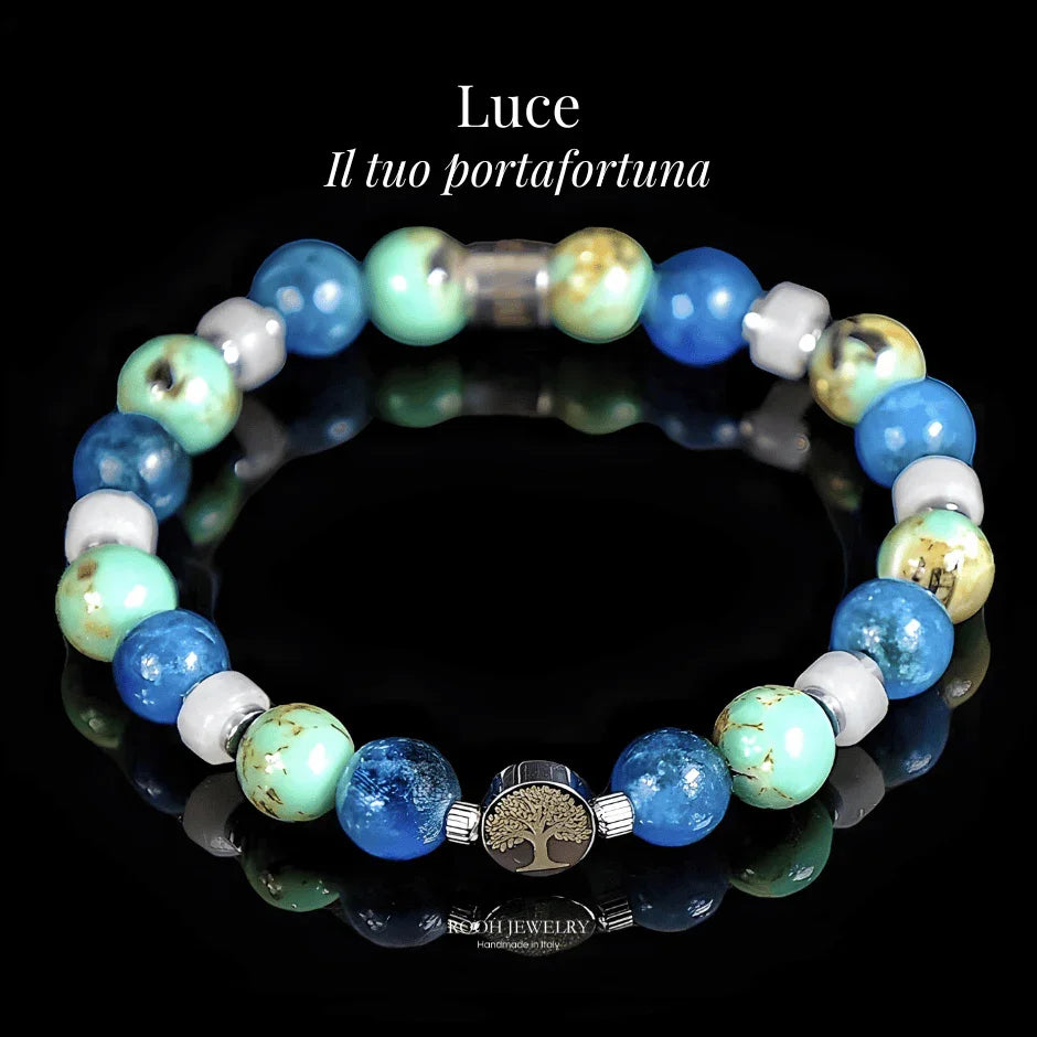 Bracciale Donna Pietre Naturali, Braccialetto di Perline Elasticizzato 8 mm, Bracciale Albero Della Vita Amicizia con Sterling Silver Family Roots Charm Bracciale Donna Pietre Naturali, Braccialetto di Perline Elasticizzato 8 mm, Bracciale Albero Della Vita Amicizia con Sterling Silver Family Roots Charm