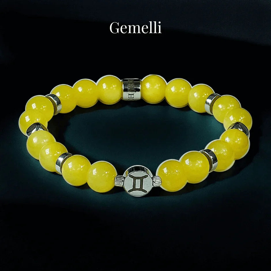 Gemelli – Bracciale Zodiacale con Bigliettino del Segno - Rooh Jewelry