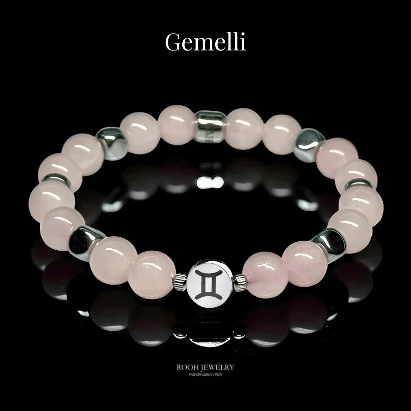 Gemelli – Bracciale Zodiacale con Bigliettino del Segno - Rooh Jewelry