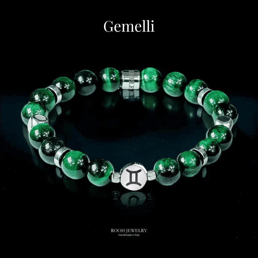 Gemelli – Bracciale Zodiacale con Bigliettino del Segno - Rooh Jewelry