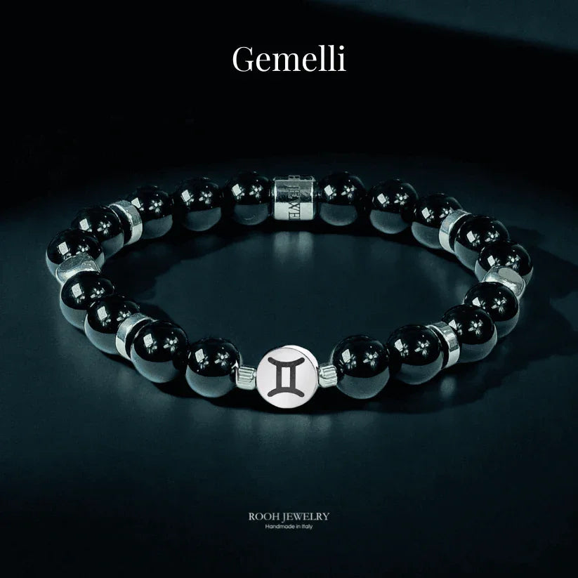 Gemelli – Bracciale Zodiacale con Bigliettino del Segno - Rooh Jewelry