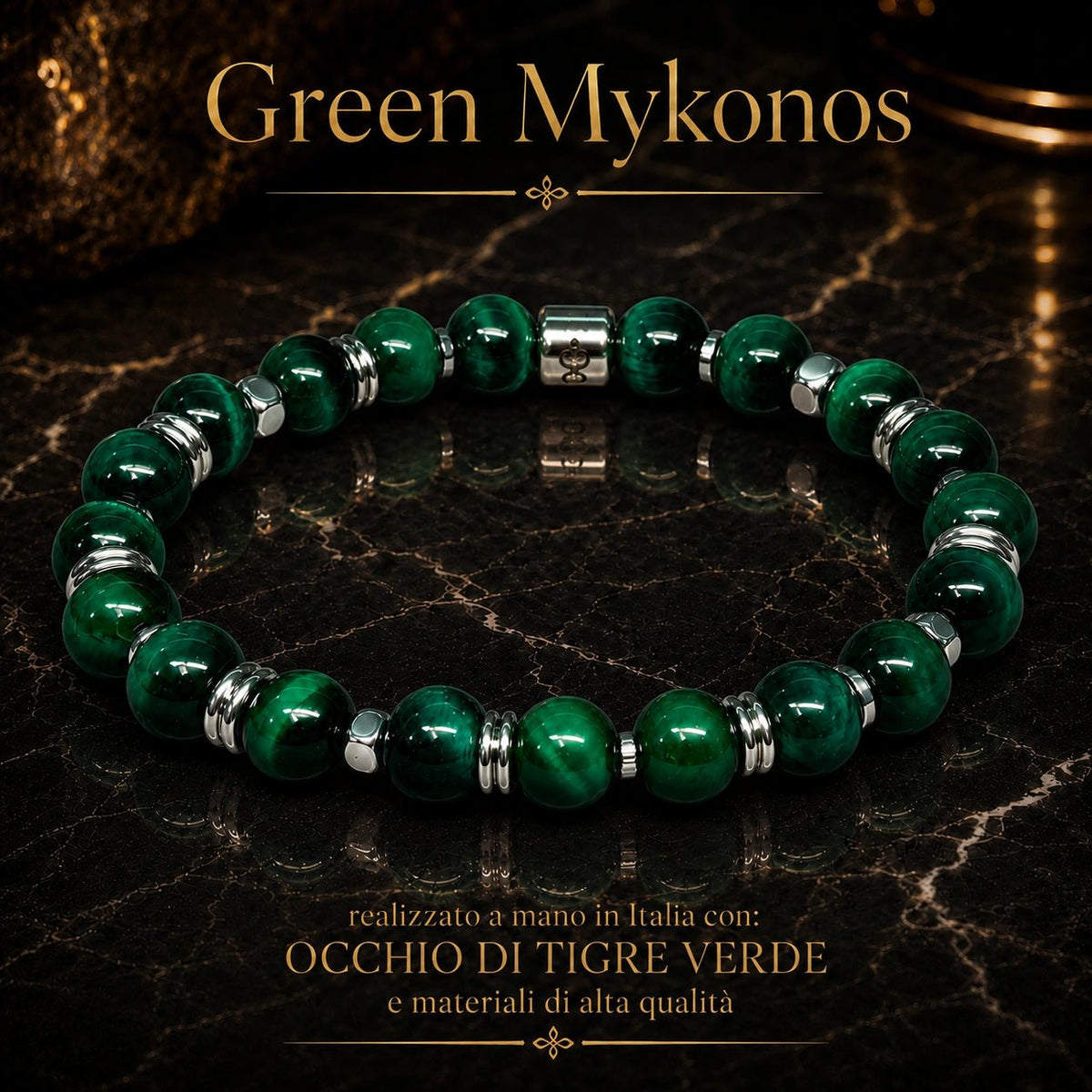 Green Mykonos - Rooh Jewelry