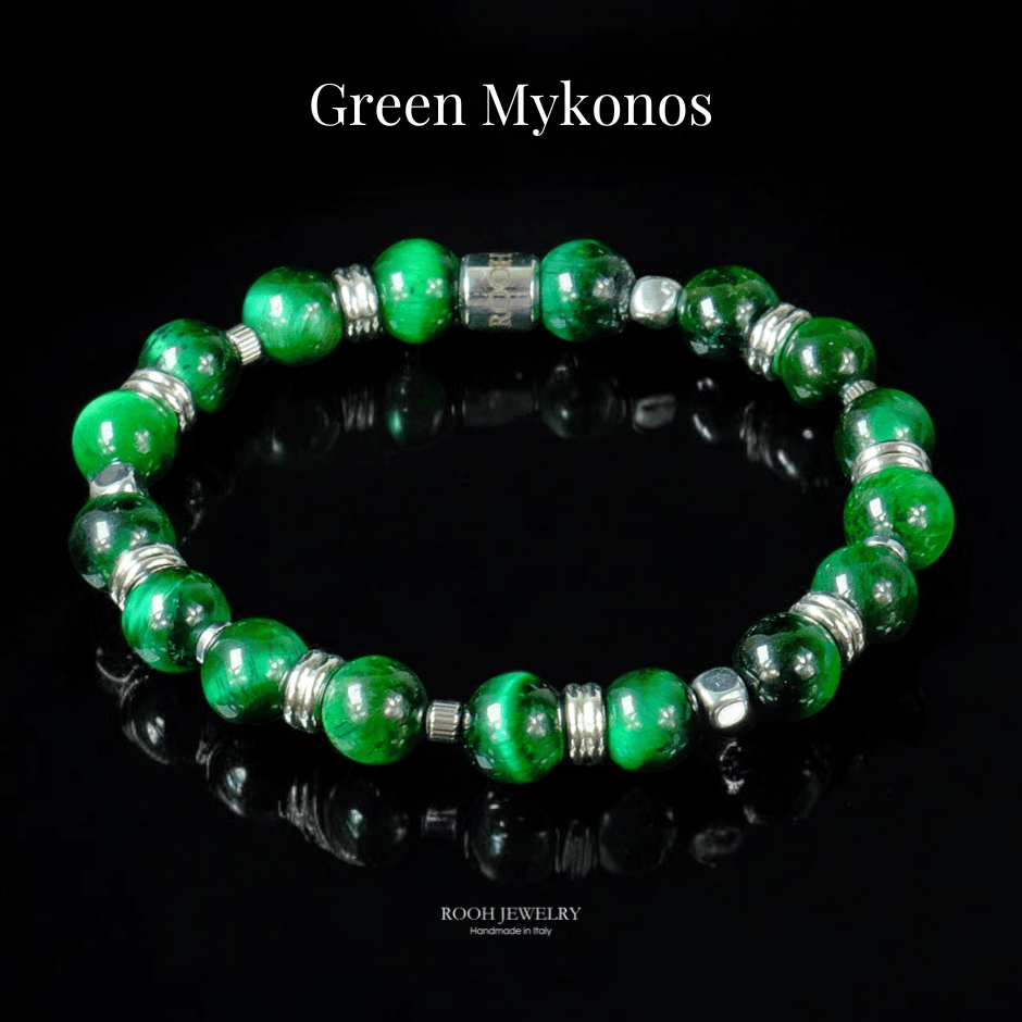 Green Mykonos - Rooh Jewelry