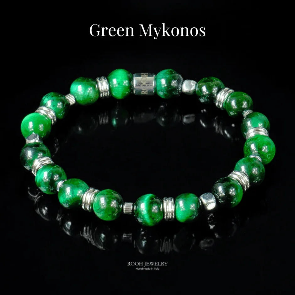 Green Mykonos - Rooh Jewelry