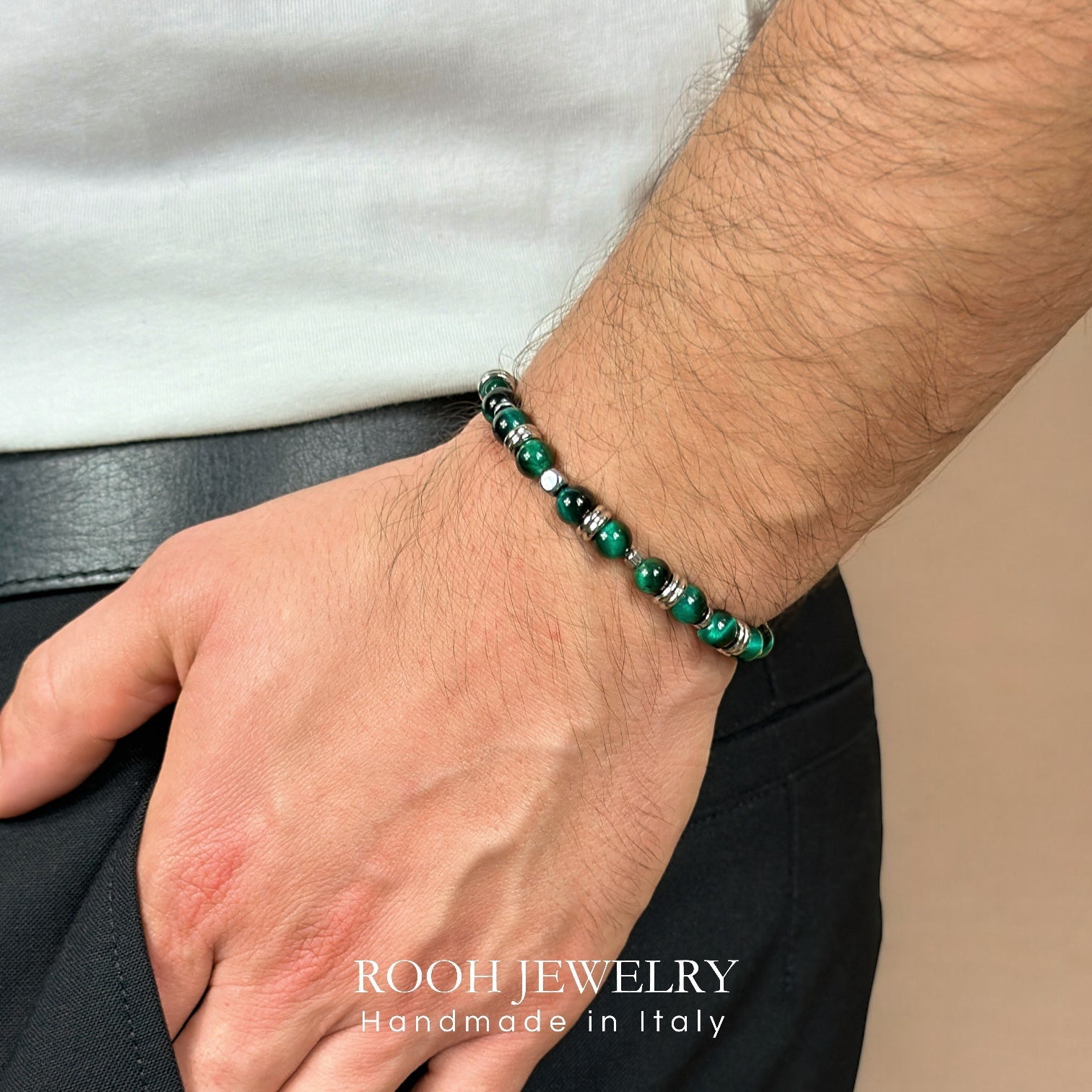 Green Mykonos - Rooh Jewelry