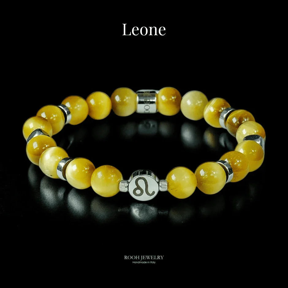 Leone – Bracciale Zodiacale con Bigliettino del Segno - Rooh Jewelry