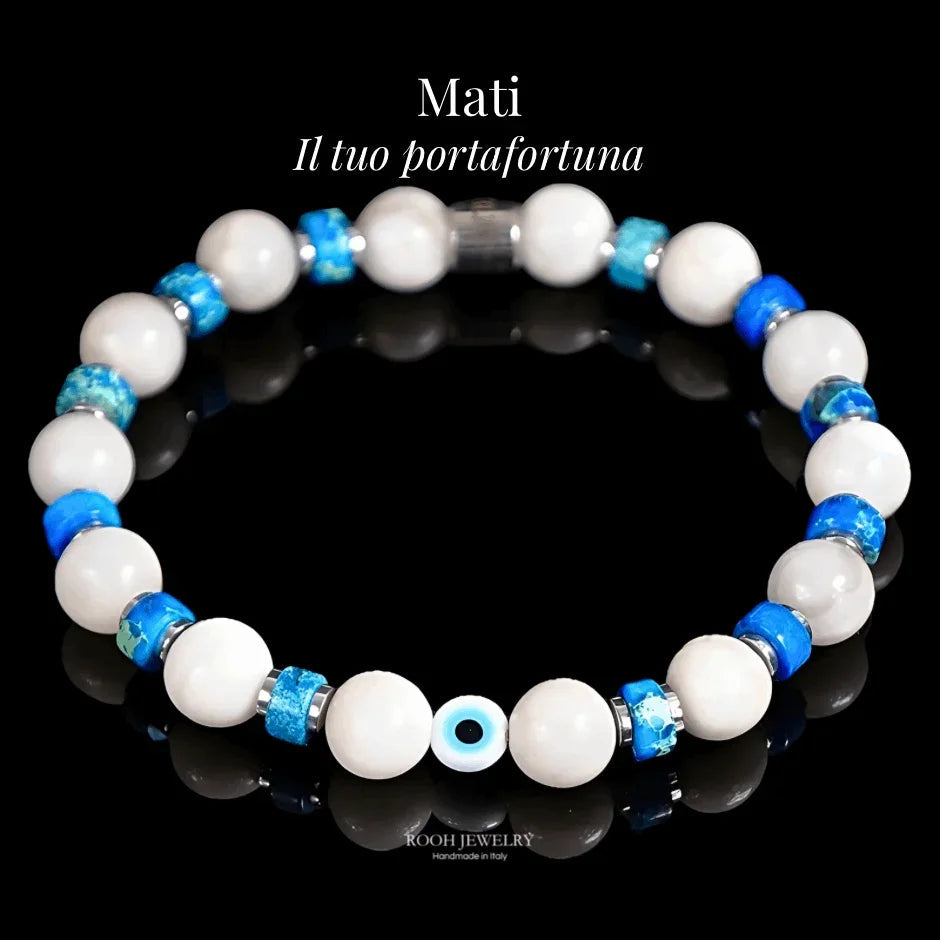 MATI – Bracciale Portafortuna con Occhio Greco - Rooh Jewelry