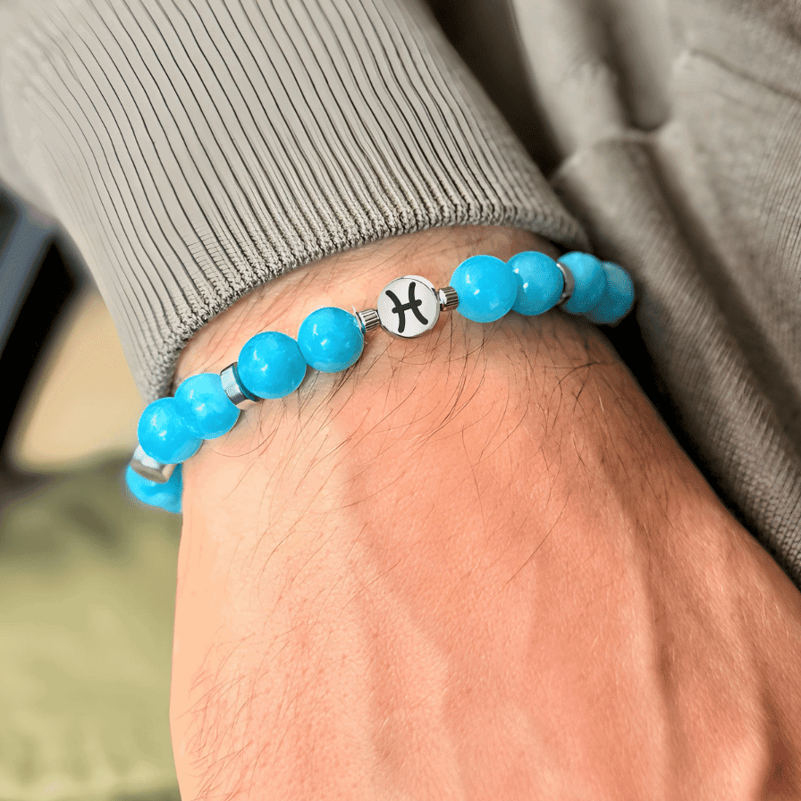 Pesci – Bracciale Zodiacale con Bigliettino del Segno - Rooh Jewelry