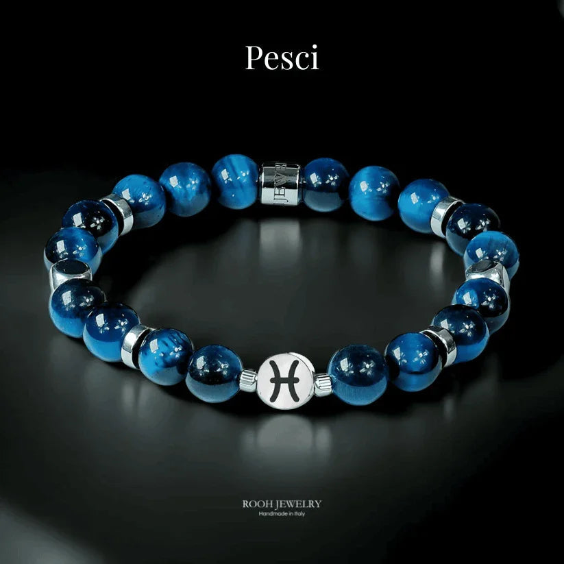 Pesci – Bracciale Zodiacale con Bigliettino del Segno - Rooh Jewelry