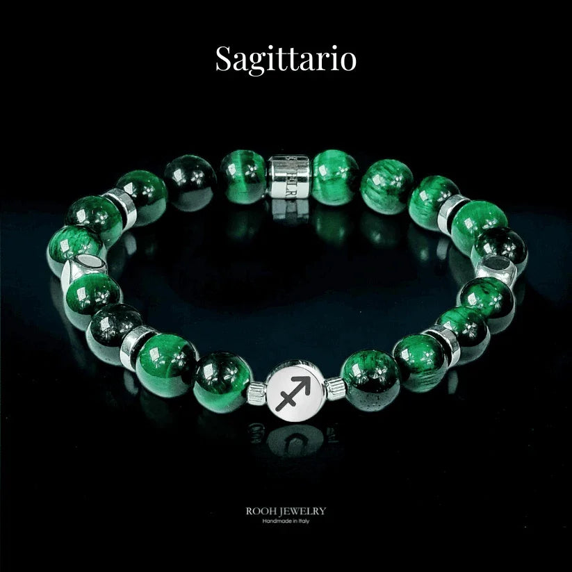 Sagittario – Bracciale Zodiacale con Bigliettino del Segno - Rooh Jewelry