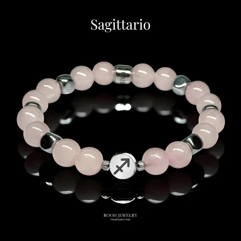 Sagittario – Bracciale Zodiacale con Bigliettino del Segno - Rooh Jewelry