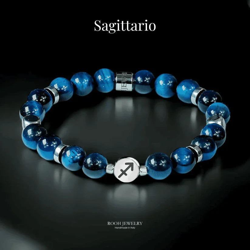 Sagittario – Bracciale Zodiacale con Bigliettino del Segno - Rooh Jewelry