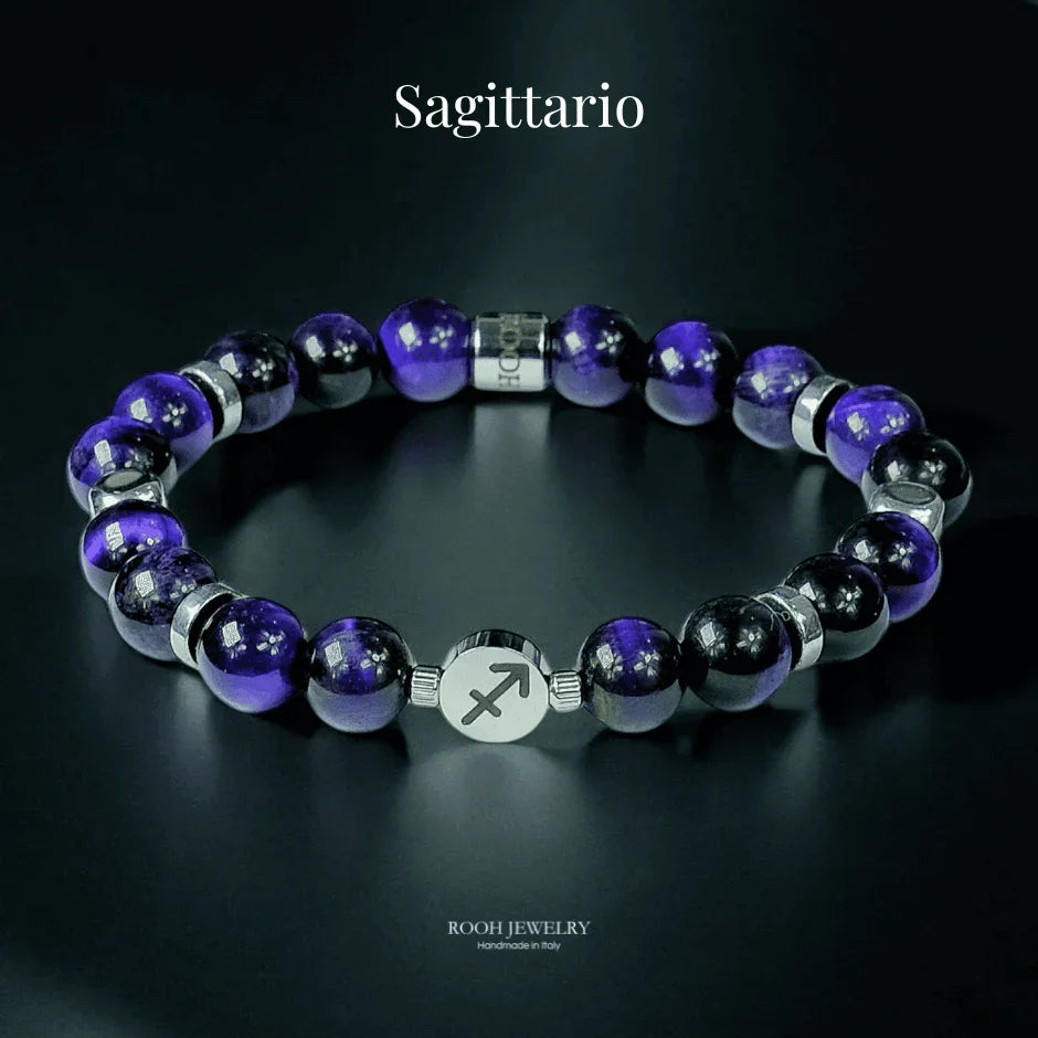 Sagittario – Bracciale Zodiacale con Bigliettino del Segno - Rooh Jewelry