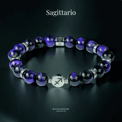 Sagittario – Bracciale Zodiacale con Bigliettino del Segno - Rooh Jewelry