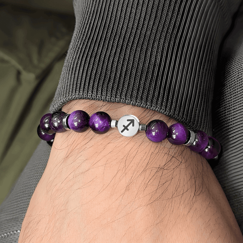 Sagittario – Bracciale Zodiacale con Bigliettino del Segno - Rooh Jewelry