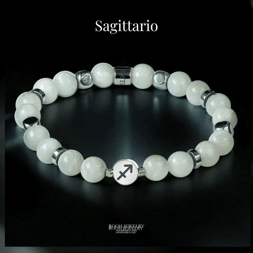Sagittario – Bracciale Zodiacale con Bigliettino del Segno - Rooh Jewelry