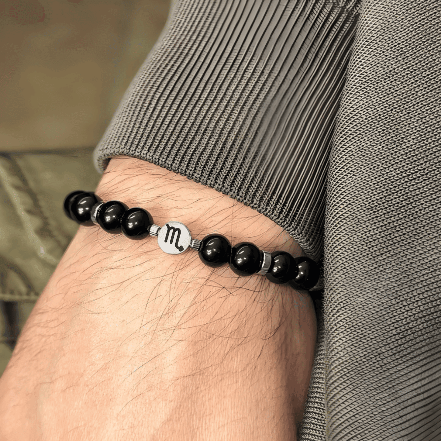 Scorpione – Bracciale Zodiacale con Bigliettino del Segno - Rooh Jewelry