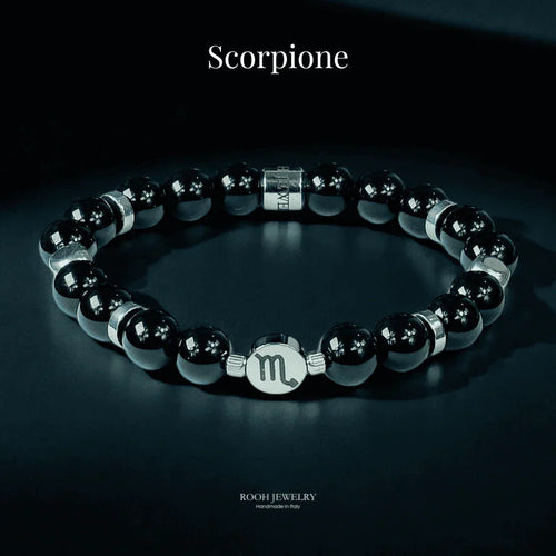 Scorpione – Bracciale Zodiacale con Bigliettino del Segno - Rooh Jewelry