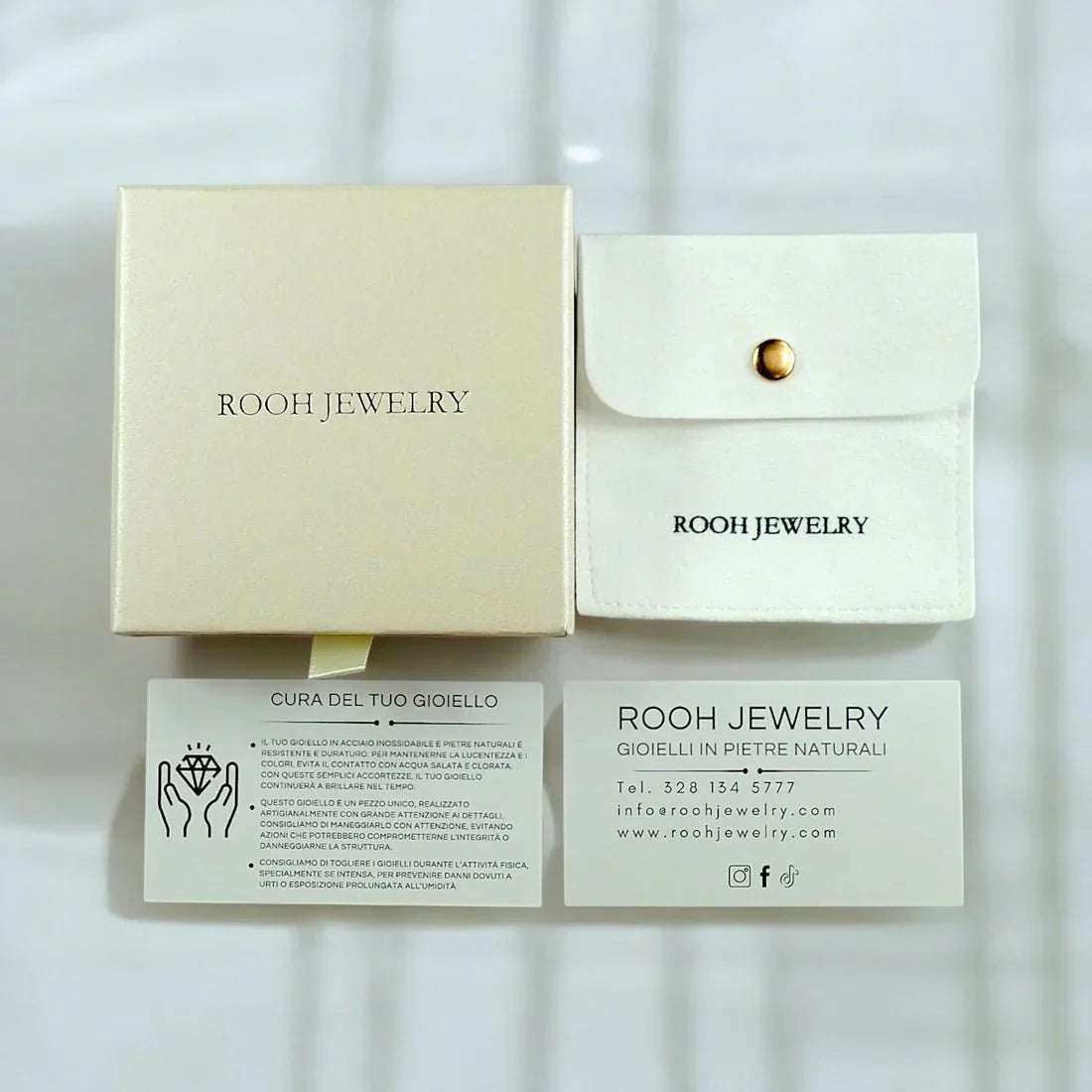Scorpione・Box Collana & Bracciale - Rooh Jewelry