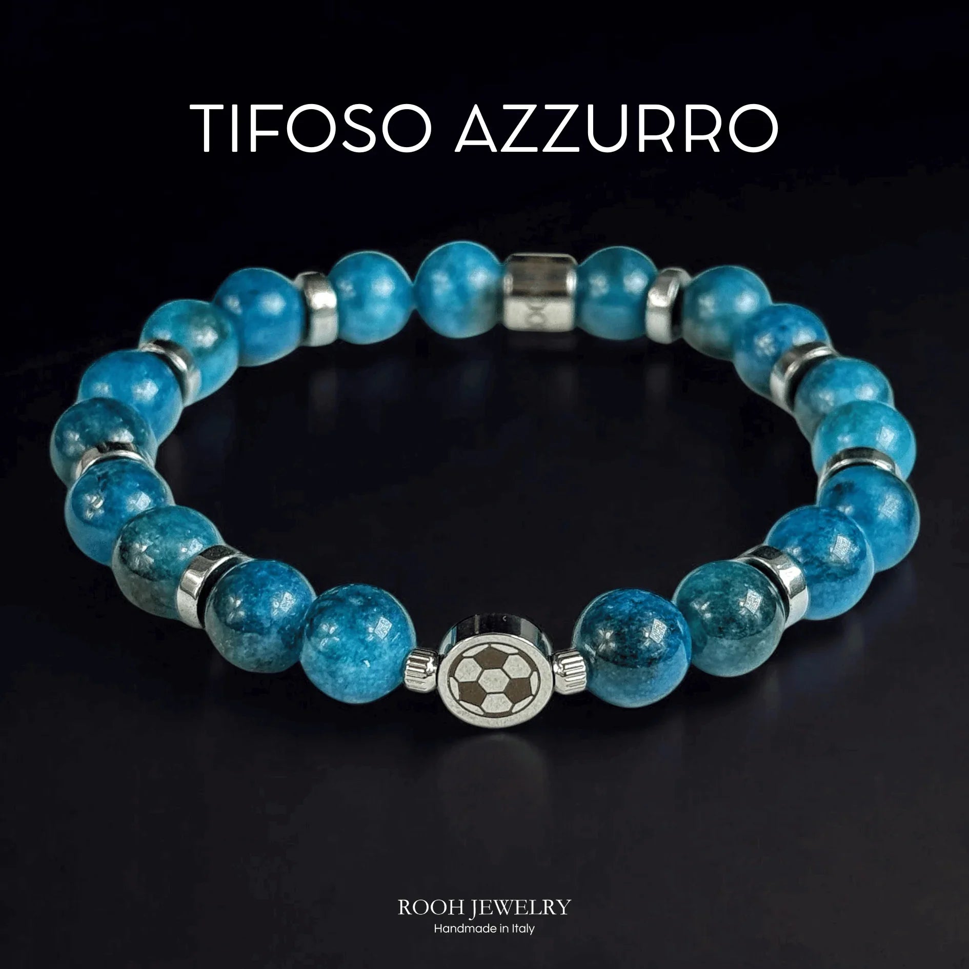 Tifoso Azzurro - Rooh Jewelry