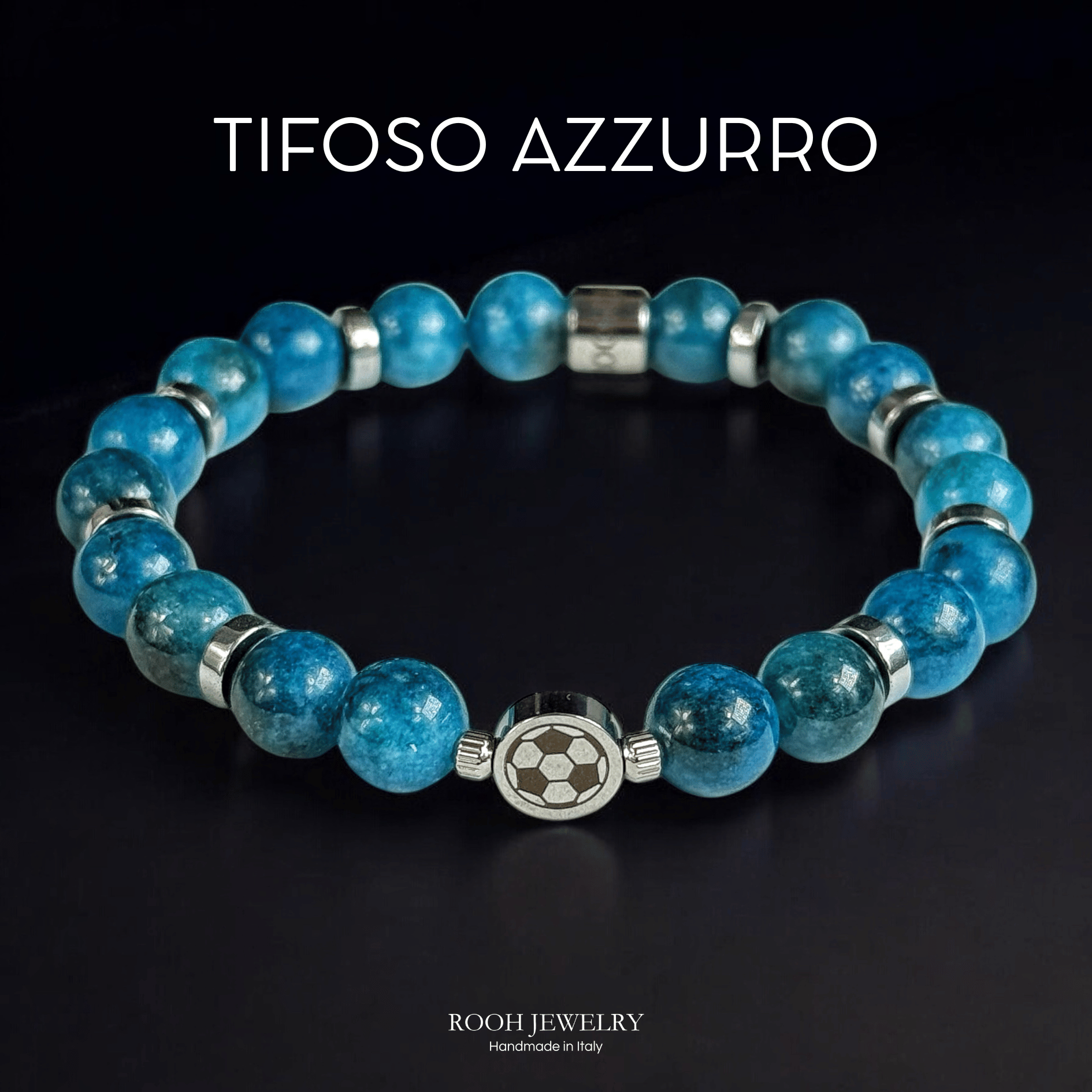 Tifoso Azzurro - Rooh Jewelry