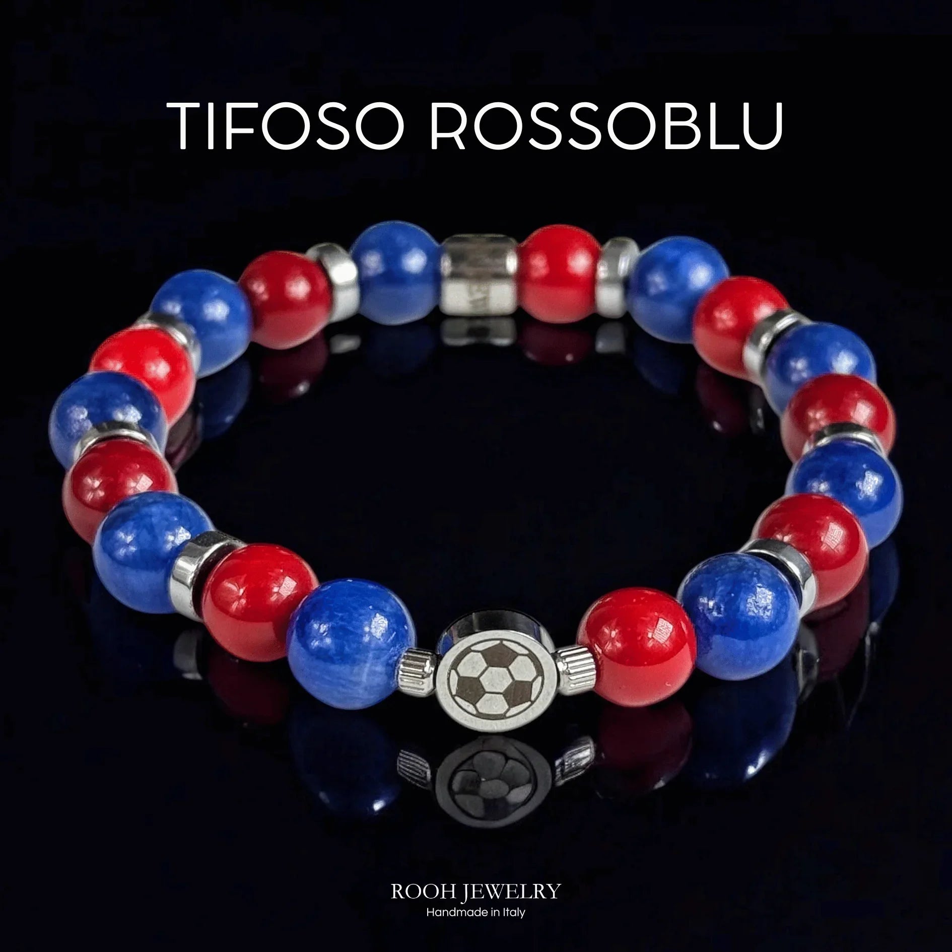 Tifoso Rossoblu - Rooh Jewelry