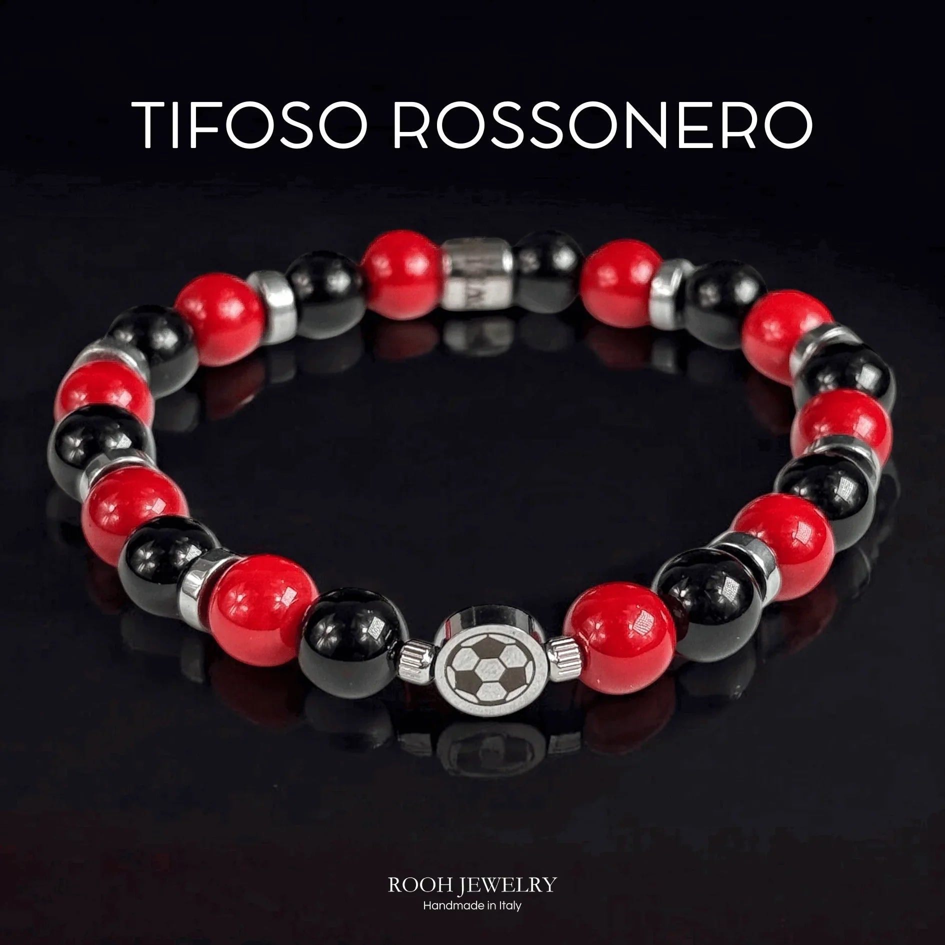 Tifoso Rossonero - Rooh Jewelry