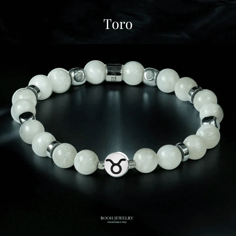 Toro – Bracciale Zodiacale con Bigliettino del Segno - Rooh Jewelry