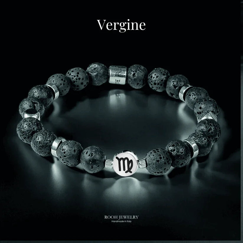 Vergine – Bracciale Zodiacale con Bigliettino del Segno - Rooh Jewelry